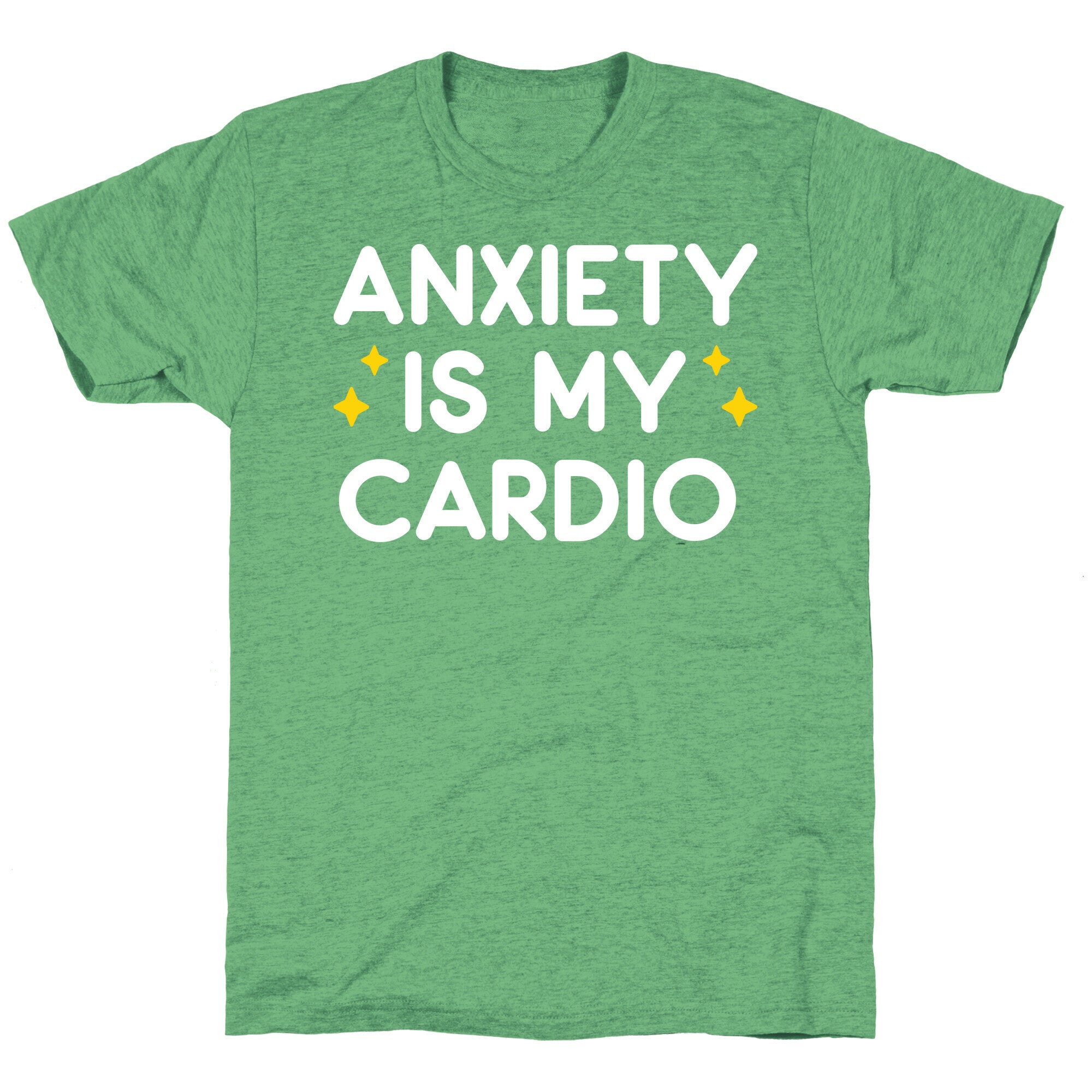 Anxiety Is My Cardio Unisex Triblend Tee
